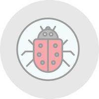 Bug Vector Icon Design