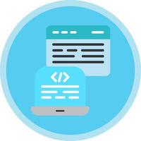 Backend Development Vector Icon Design