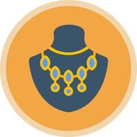 diseño de icono de vector de collar