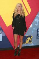 Heidi Montag  arriving at  the Video Music Awards on MTV at Paramount Studios in Los Angeles CA onSeptember 7 20082008 photo