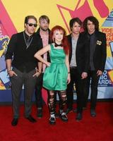 Paramore arriving at  the Video Music Awards on MTV at Paramount Studios in Los Angeles CA onSeptember 7 20082008 photo