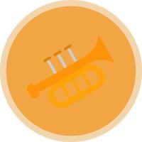 Trumpet Vector Icon Design