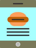 Online Order Vector Icon Design