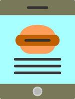 Online Order Vector Icon Design