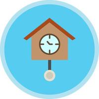 Cuckoo Clock Vector Icon Design