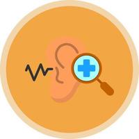 Hearing Checkup Vector Icon Design