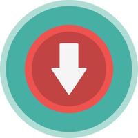 Low Priority Vector Icon Design