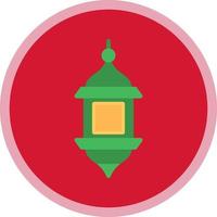 diseño de icono de vector de lámpara árabe