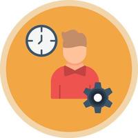 Productive Work Vector Icon Design