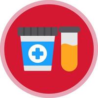 Urine Test Vector Icon Design