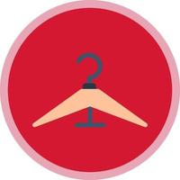 Clothes Hanger Vector Icon Design