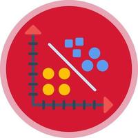 Cluster Analysis Vector Icon Design