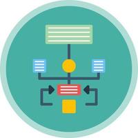 Algorithm Vector Icon Design