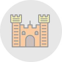 Fortress Vector Icon Design