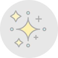 Sparkles Vector Icon Design
