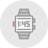 diseño de icono de vector de reloj inteligente