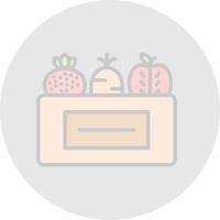 Healthy Food Vector Icon Design