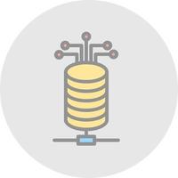 Big Data Vector Icon Design