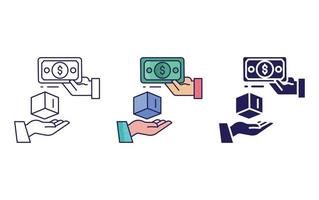 Cash on Delivery vector icon