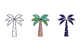 Palm Tree vector icon