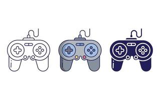 icono de vector de gamepad