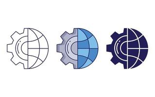 icono de vector de ingeniería