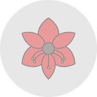 Amaryllis Vector Icon Design