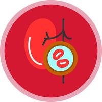 Kidney Checkup Vector Icon Design