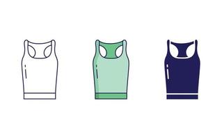 Tank Top vector icon