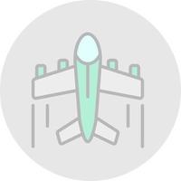 Plane Vector Icon Design