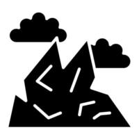 Wild Mountain vector icon