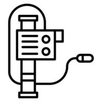 Colonoscopy vector icon