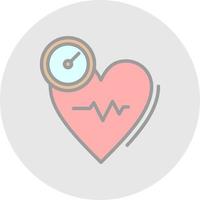 Blood Pressure Vector Icon Design