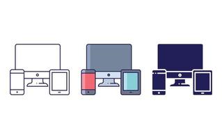 Multiple Devices vector icon