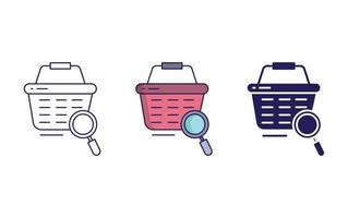 Basket vector icon