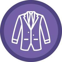 Business Coat Vector Icon Design