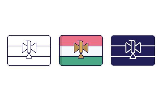 Flag vector icon