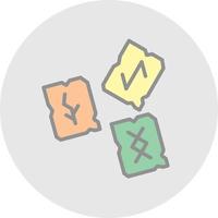 Runes Vector Icon Design