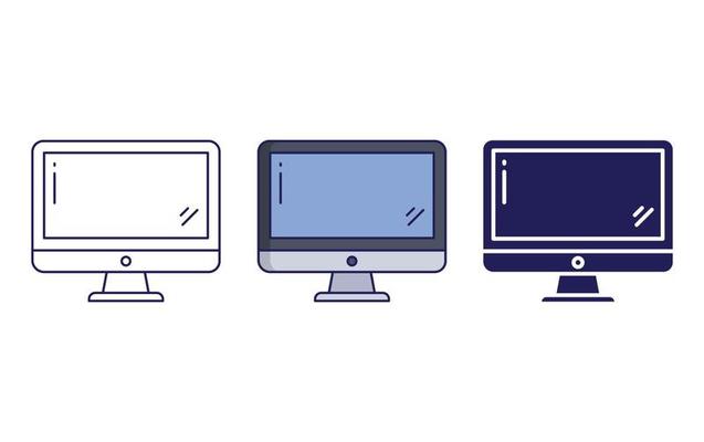 Computer vector icon