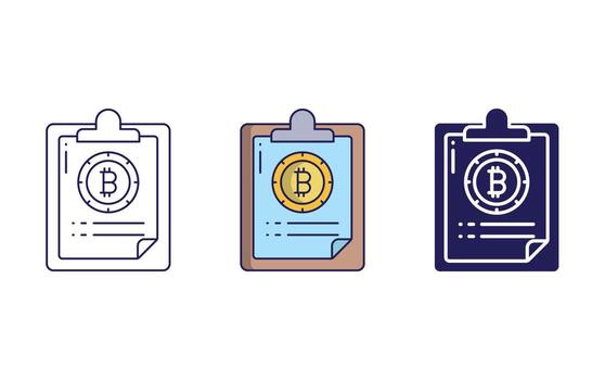 nota, vector, icono vector