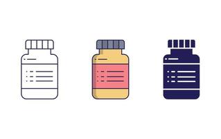 Drug vector icon