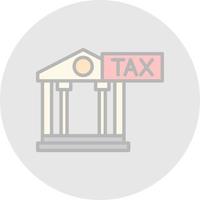 Tax Office Vector Icon Design