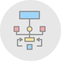 Algorithm Vector Icon Design