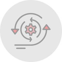 Agile Principles Vector Icon Design