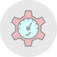 Constant Development Pace Vector Icon Design