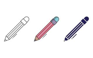 Pencil vector icon