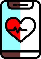 Heart Rate Vector Icon Design