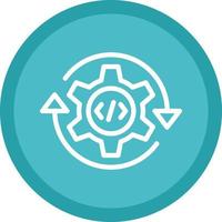 Continuous Integration Vector Icon Design