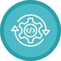 Continuous Integration Vector Icon Design