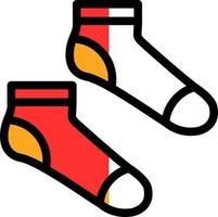 Socks Vector Icon Design